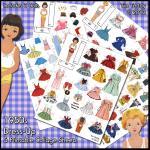  1950s Dress-Up Paper Dolls..